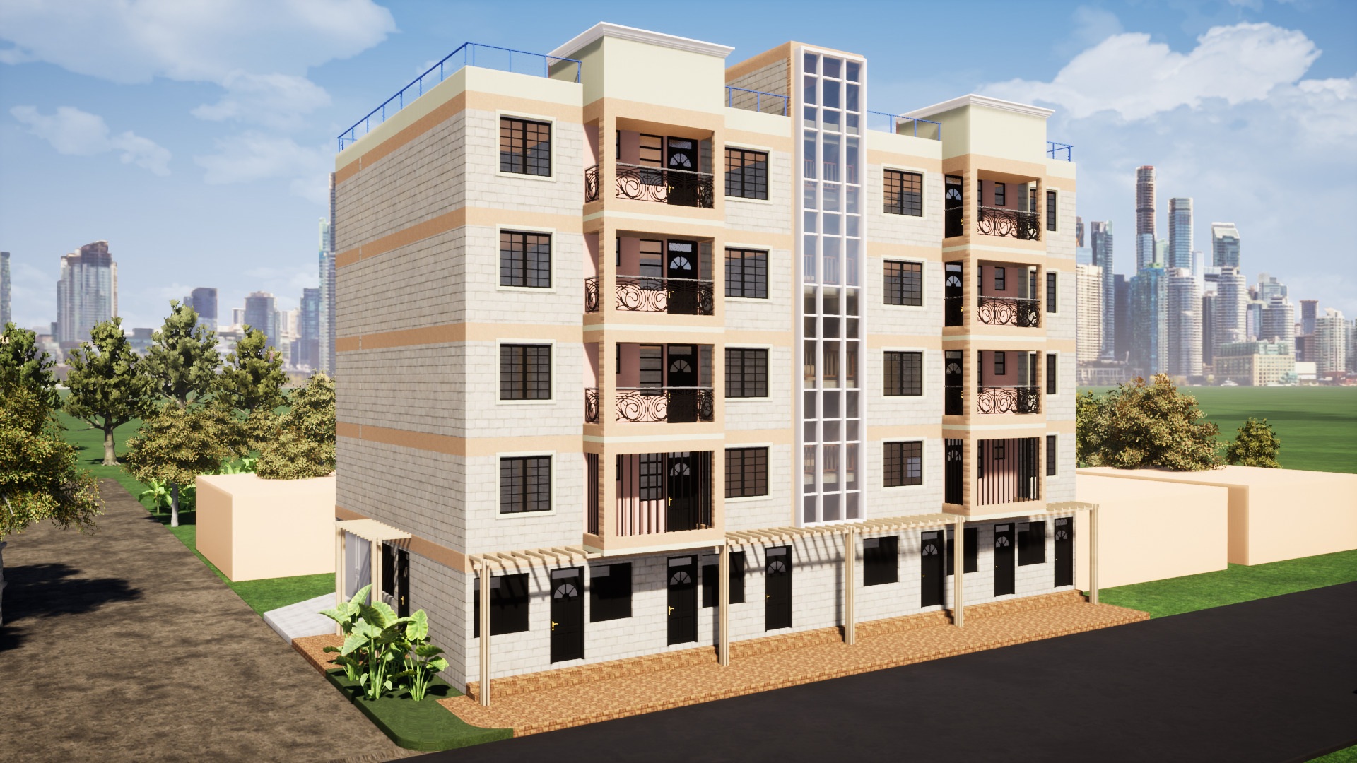 Apartment Block Design
